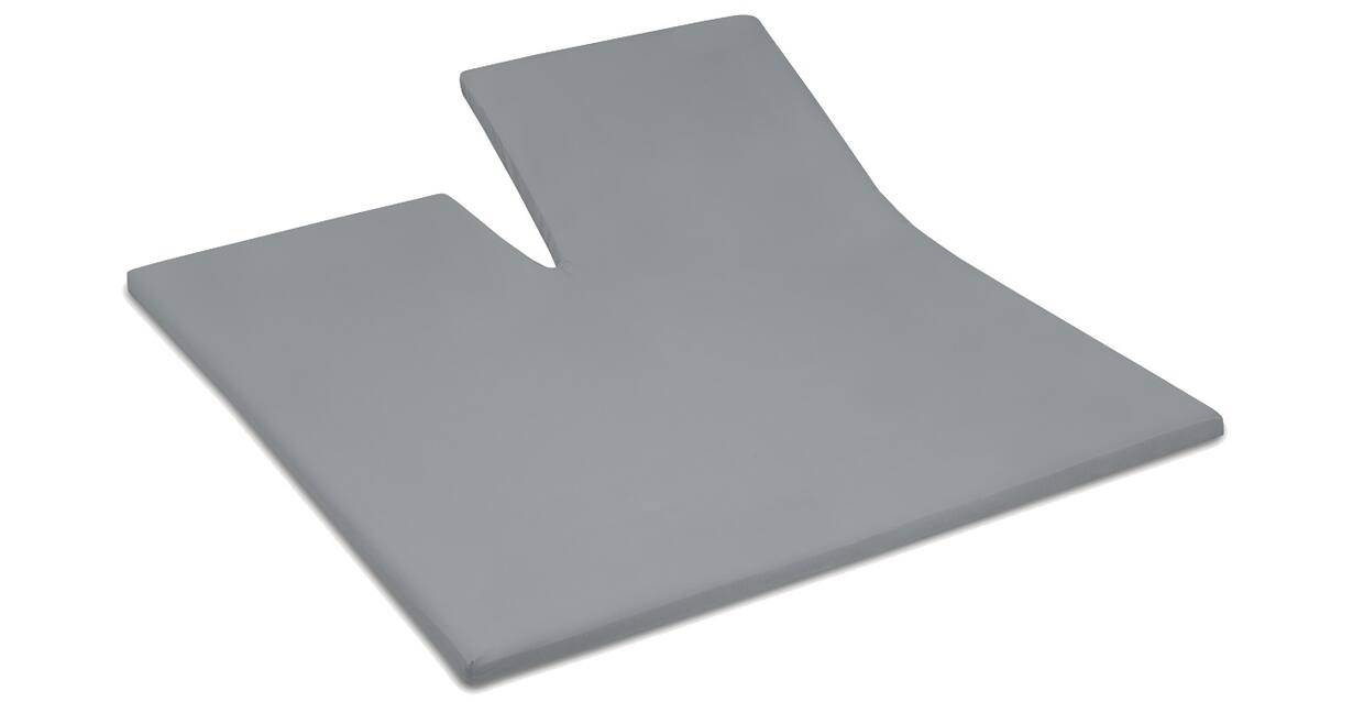 Damai Hoeslaken Organic Satijn topper single split 15 cm