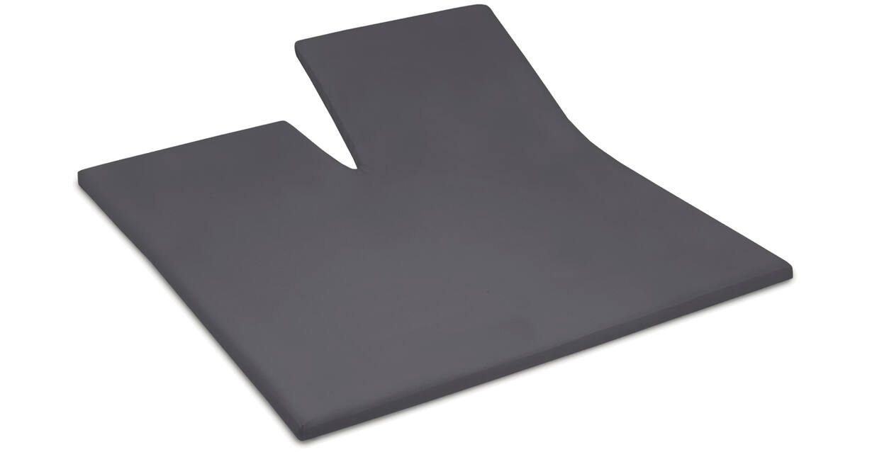 Damai Hoeslaken Organic Satijn topper single split 15 cm
