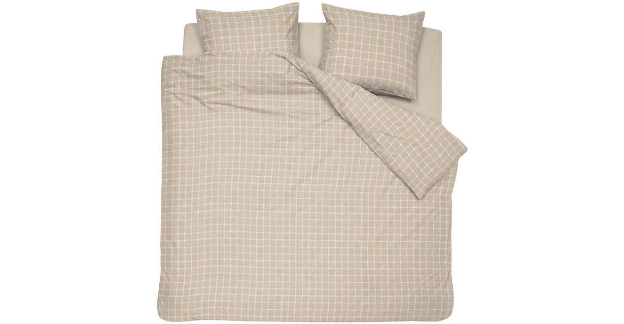 Cinderella Dekbedovertrek Carre Flanel