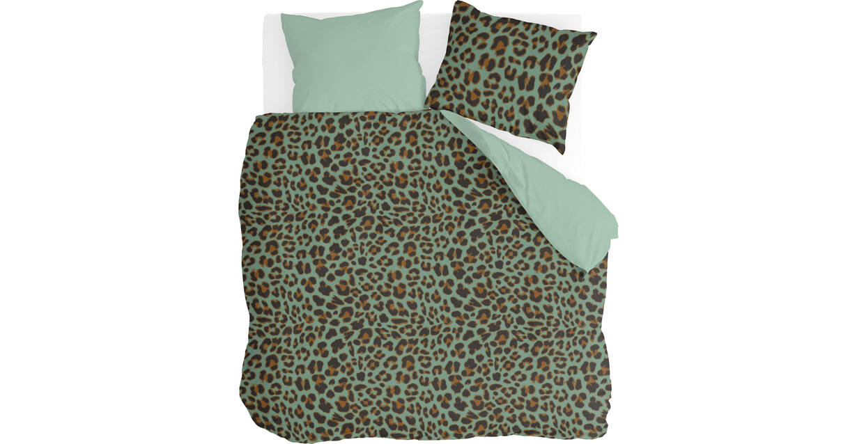 Byrklund Dekbedovertrek Lazy Leopard