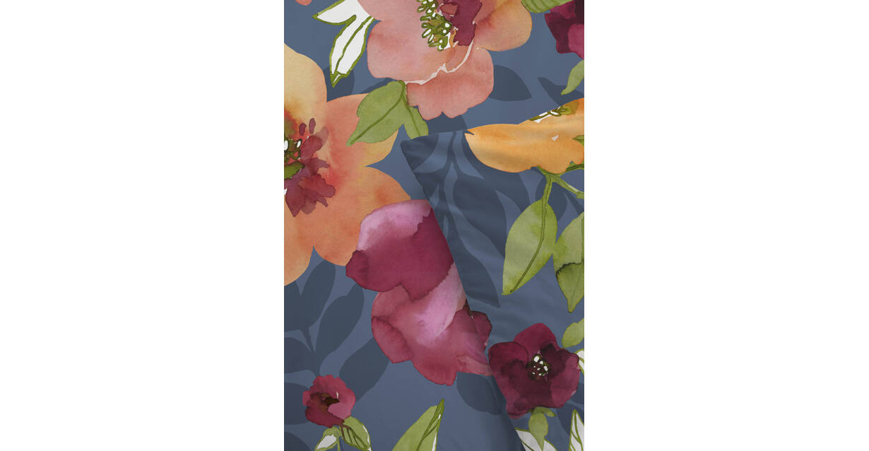 Byrklund Dekbedovertrek Flowering Peonies