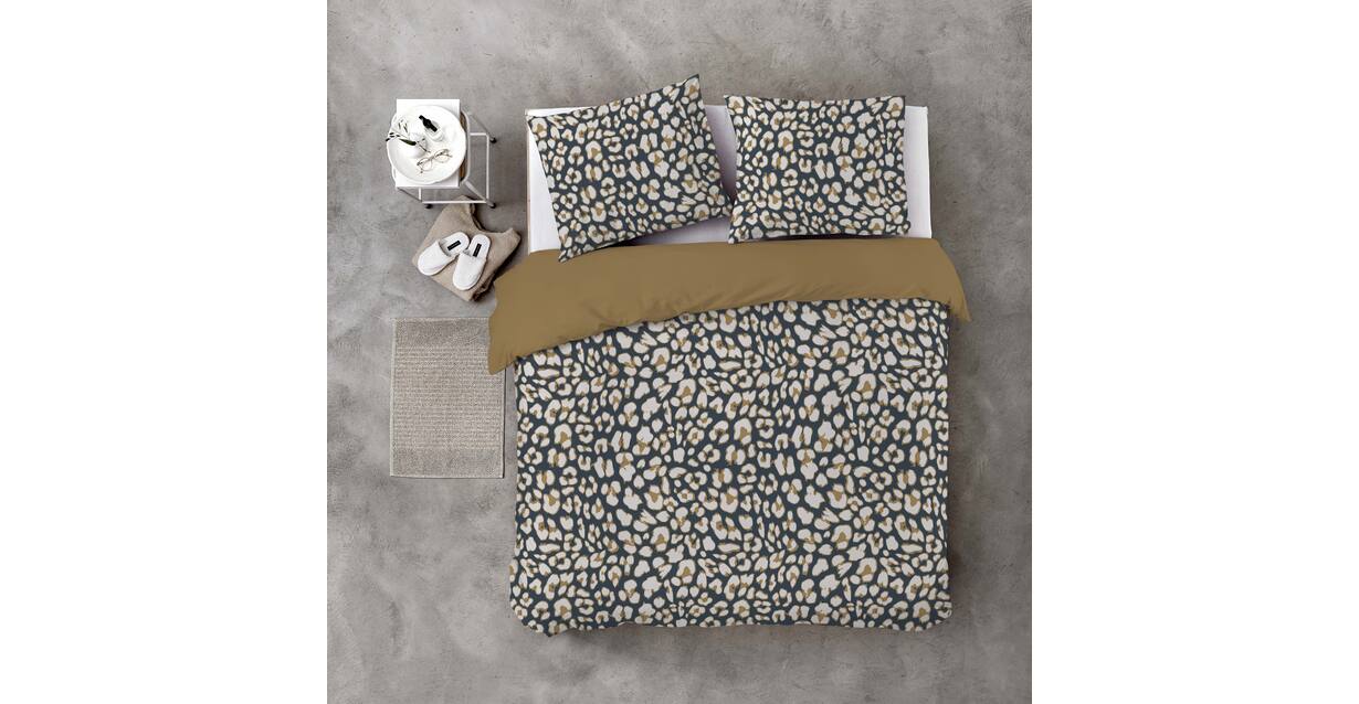 Byrklund Dekbedovertrek Lazy Leopard