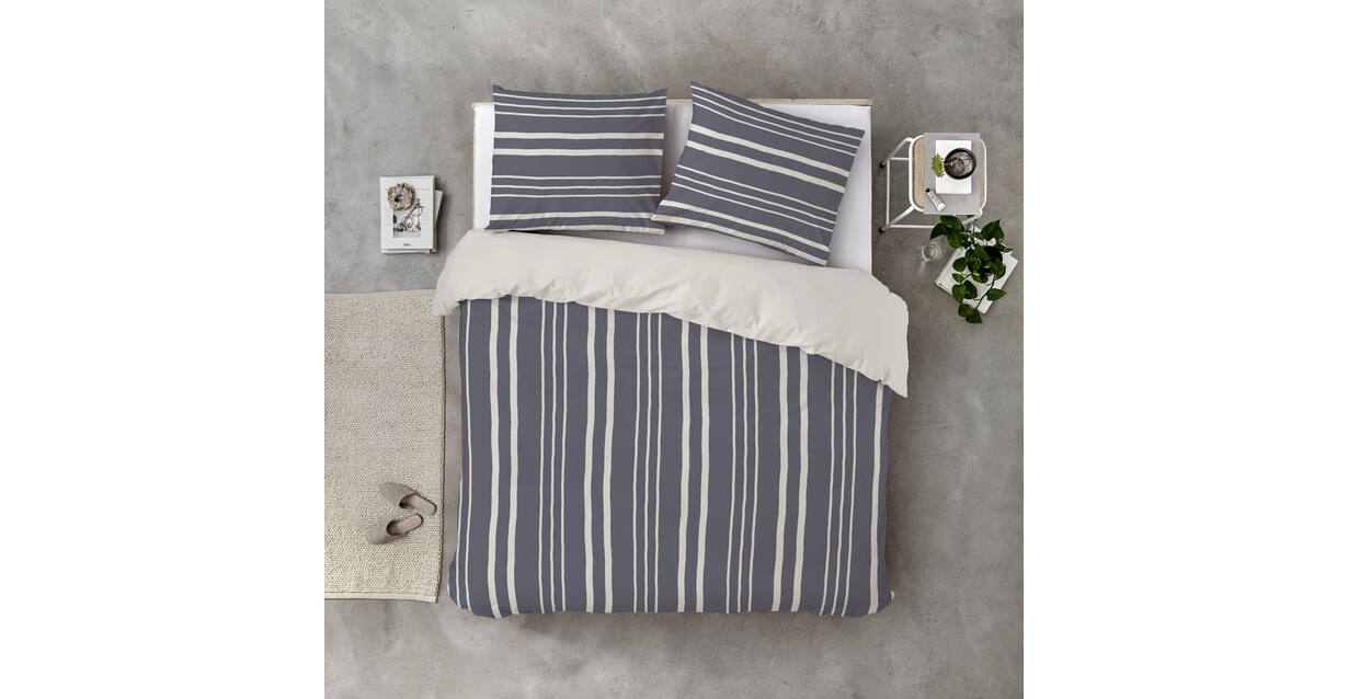 Byrklund Dekbedovertrek Steady Stripes
