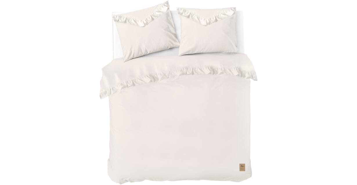 Dekbedovertrek White Ruffle