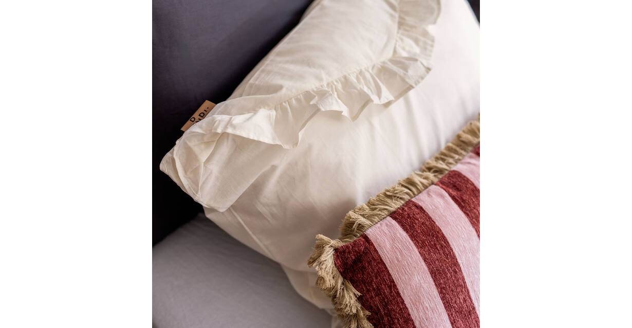 Dekbedovertrek White Ruffle