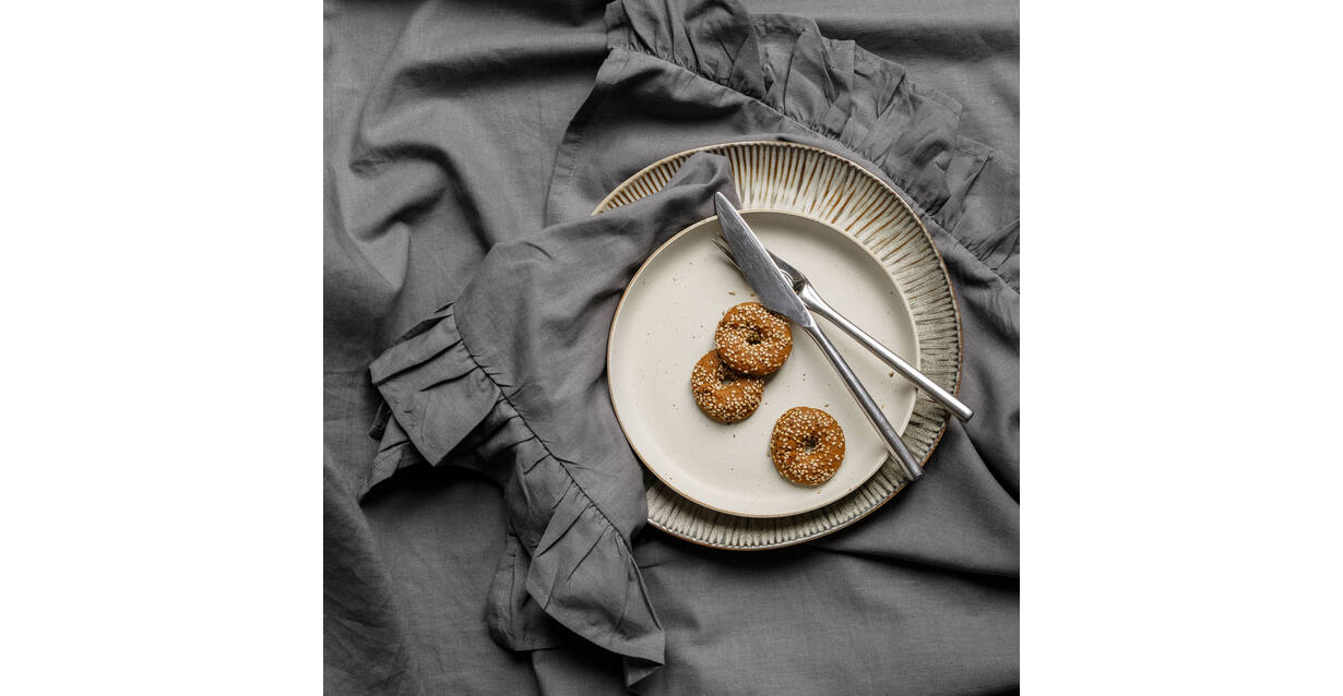 Walra Servet Set Lovely Linen Ruffles