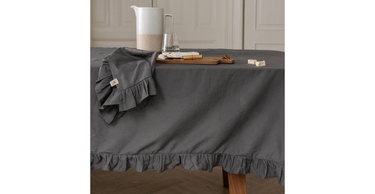Walra Tafellaken Lovely Linen Ruffles