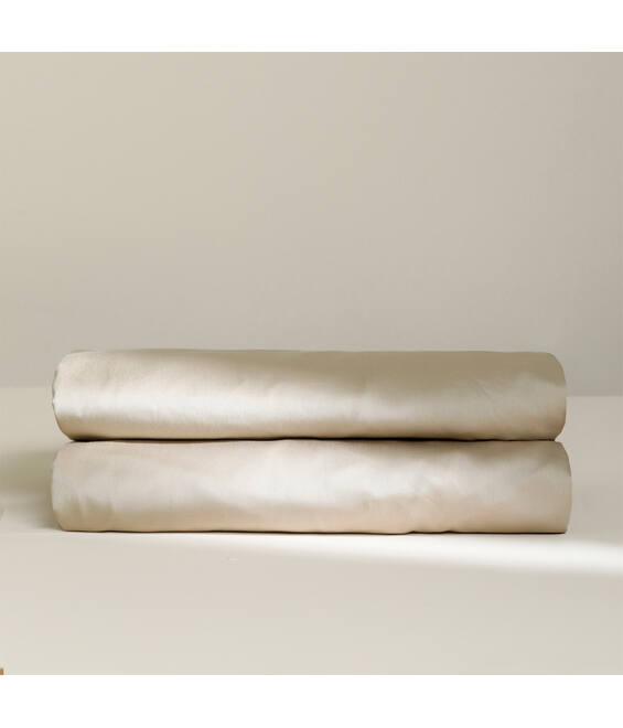 Damai Hoeslaken Organic Satijn topper 15 cm