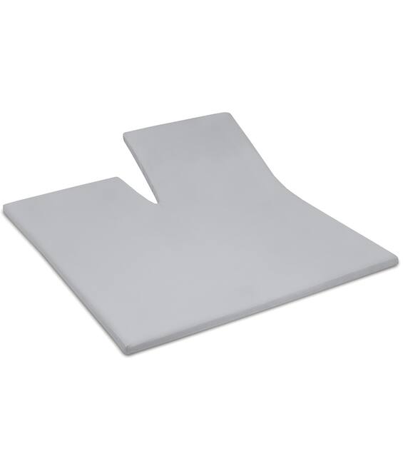 Damai Hoeslaken Organic Satijn topper single split 15 cm
