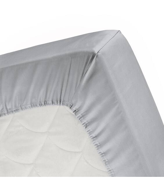 Damai Hoeslaken Organic Satijn topper single split 15 cm