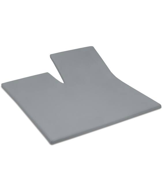 Damai Hoeslaken Organic Satijn topper single split 15 cm