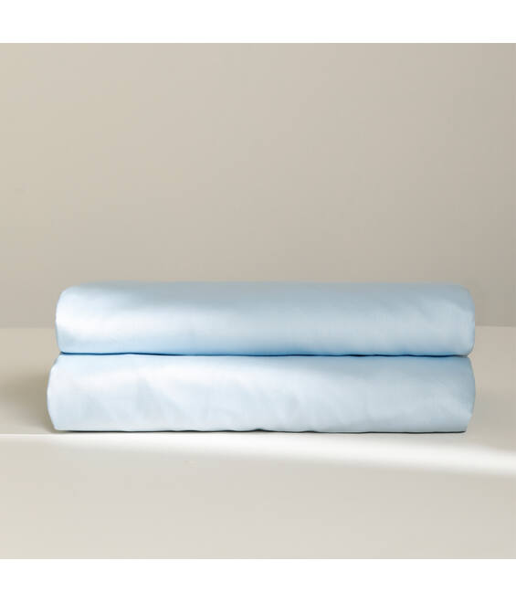 Damai Hoeslaken Organic Satijn topper single split 15 cm