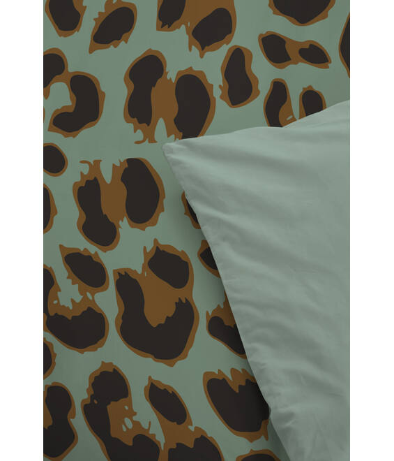 Byrklund Dekbedovertrek Lazy Leopard