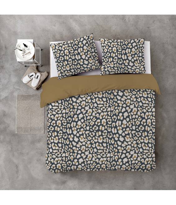 Byrklund Dekbedovertrek Lazy Leopard