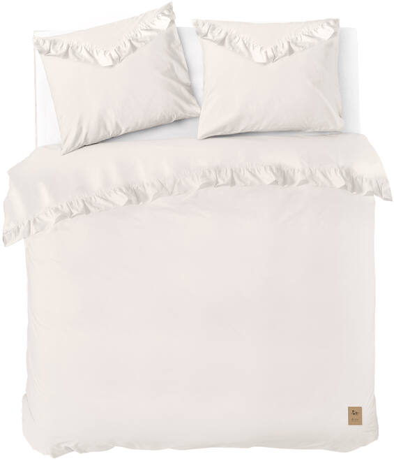 Dekbedovertrek White Ruffle