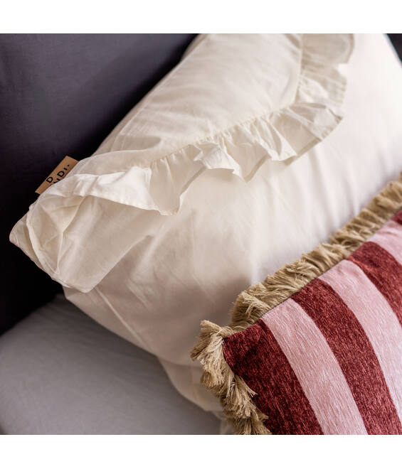 Dekbedovertrek White Ruffle