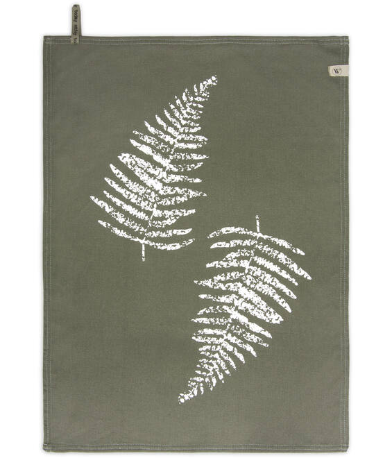 Walra Theedoek Dry with Leaves