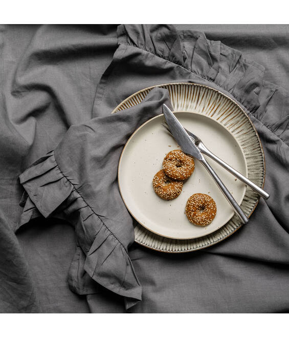 Walra Servet Set Lovely Linen Ruffles