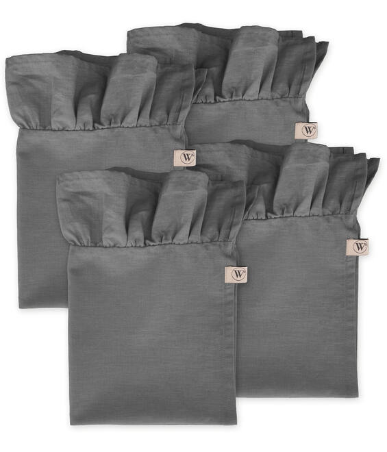 Walra Servet Set Lovely Linen Ruffles