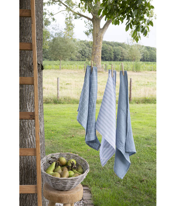 Walra Keukenset Dry w. Cubes Uni, Stripes & Blocks