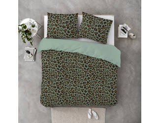 Byrklund Dekbedovertrek Lazy Leopard