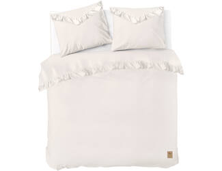 Dekbedovertrek White Ruffle