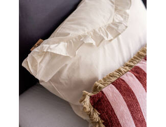 Dekbedovertrek White Ruffle